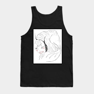 Sketch creepy monster Tank Top